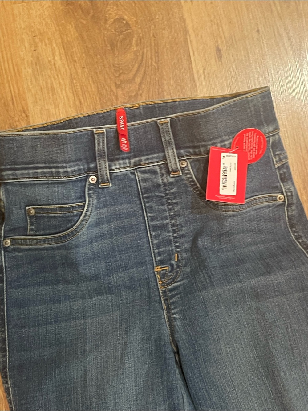 SPANX Women's Dark Blue Skinny Jeans